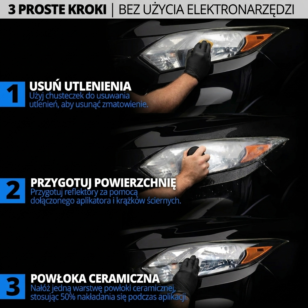 LumiDrive™ Zestaw do Renowacji Reflektorów