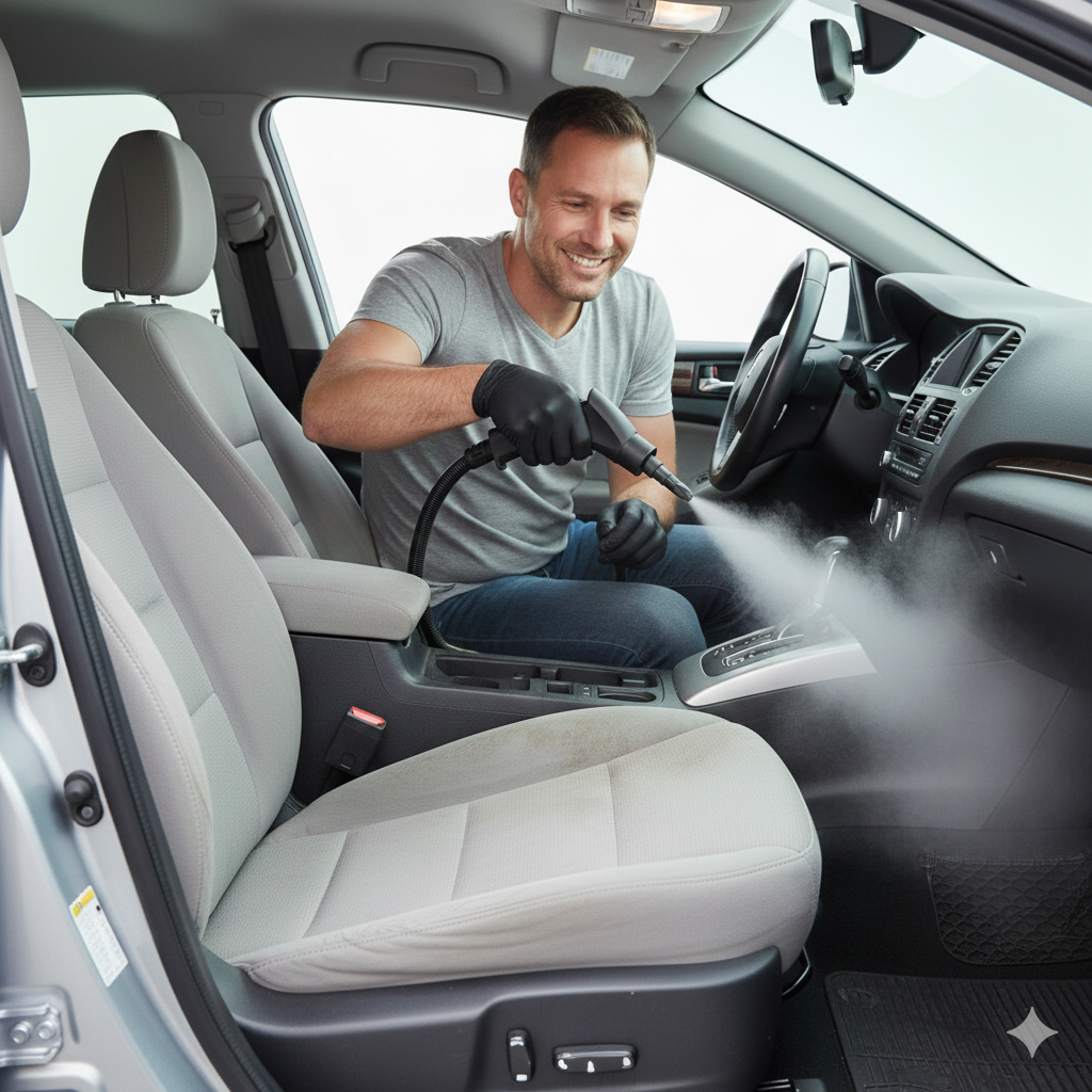 AutoSplash™ - Myjka parowa do bezpiecznego detailingu bez chemii