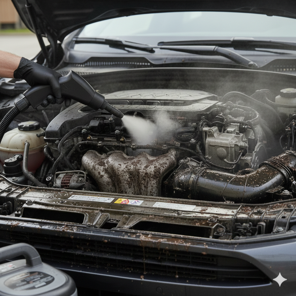 AutoSplash™ - Myjka parowa do bezpiecznego detailingu bez chemii