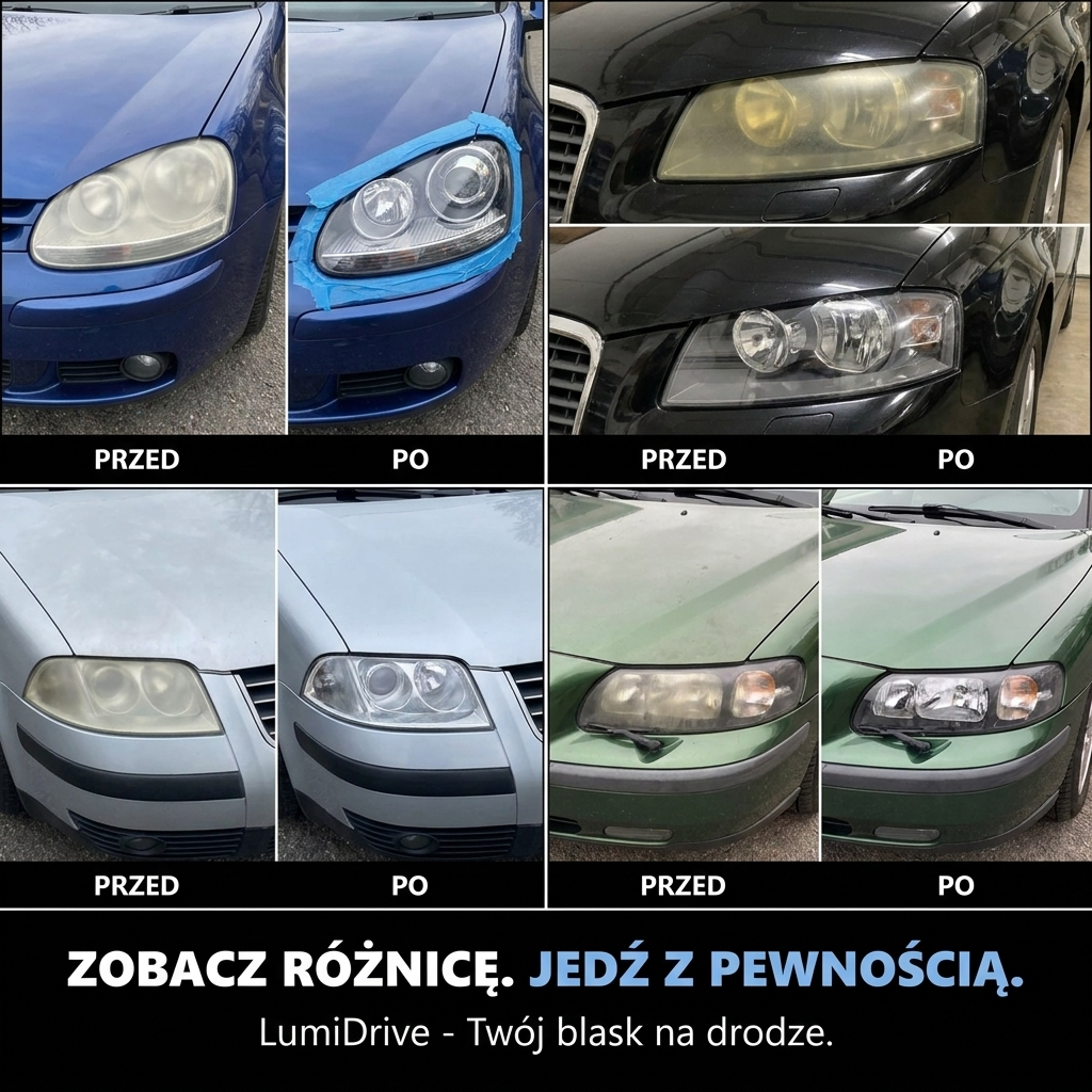 LumiDrive™ Zestaw do Renowacji Reflektorów